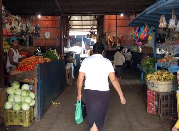 Entrada al Mercado Municipal de Camoapa