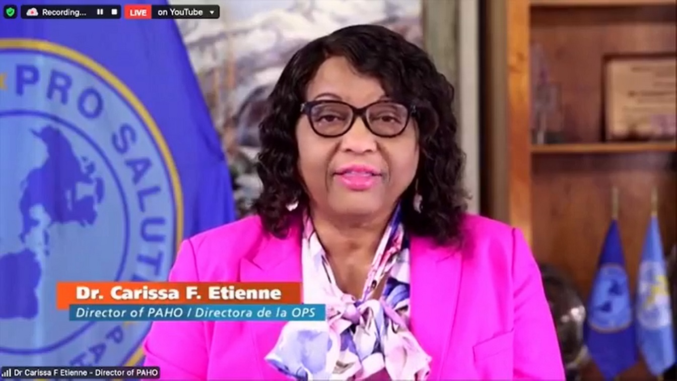 Clarissa F. Etienne, directora de la OPS